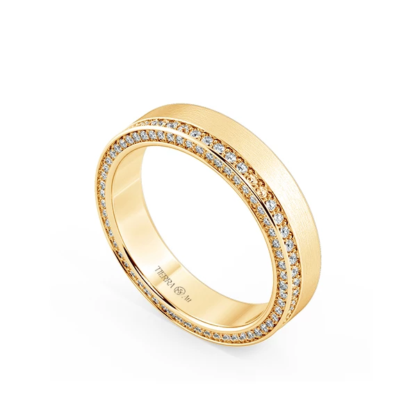 Modern Wedding Band Set NCC2033 4